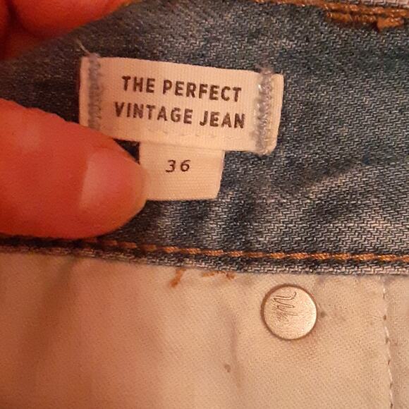 MADEWELL The Perfect Vintage Jean in Fitzgerald Wash 22 - Picture 4 of 14